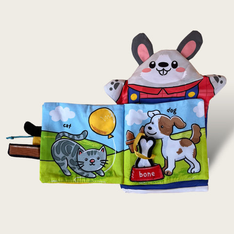 Hand puppet cloth book (Farm)