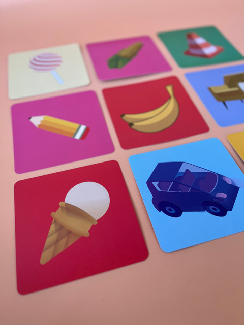 Baby visual stimulation and developmental cards (3 months up)