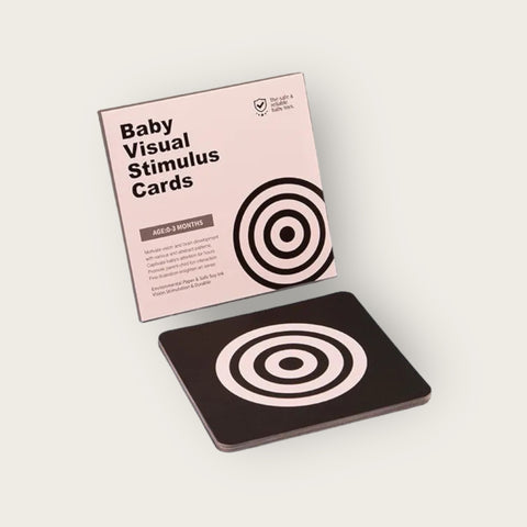 Baby visual stimulation and developmental cards (0-3 months)