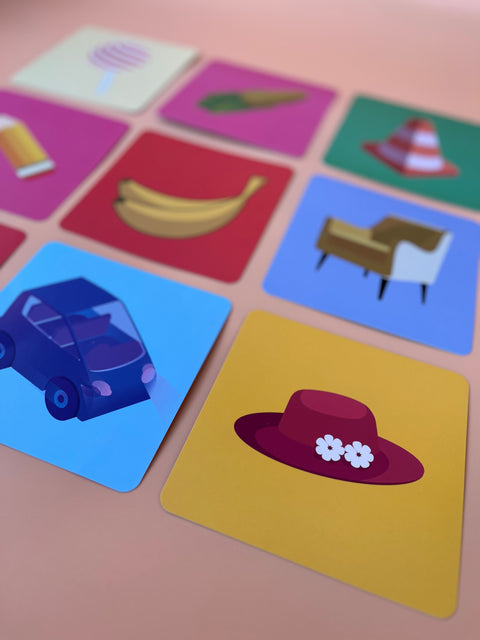 Baby visual stimulation and developmental cards (3 months up)