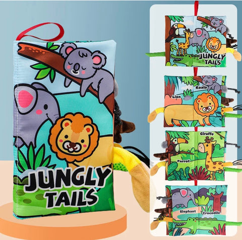 Jungly tails interactive cloth book