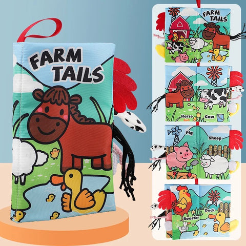 Farm tails interactive cloth book