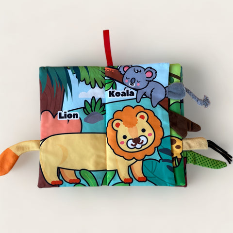 Jungly tails interactive cloth book